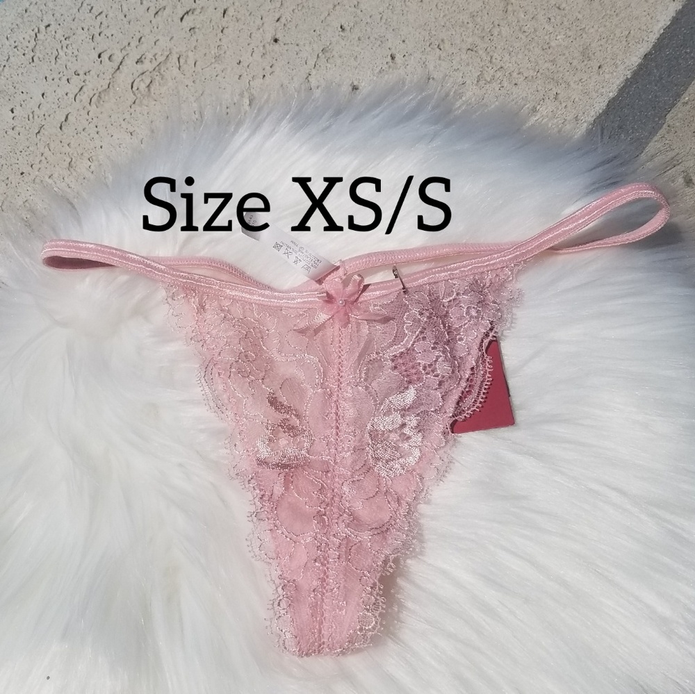 Light pink g string